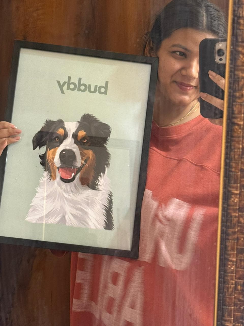 Vaidehi's custom pet portrait