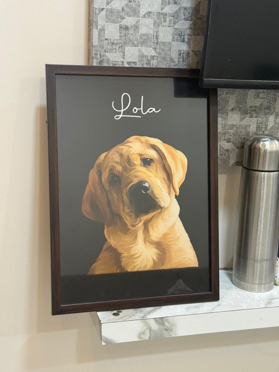 Ananya's custom pet portrait